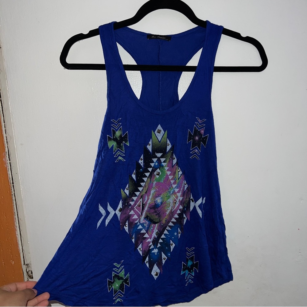 Halter Top Blue Galaxy